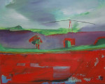 ophaalbrug, 2004,afm. 40x50